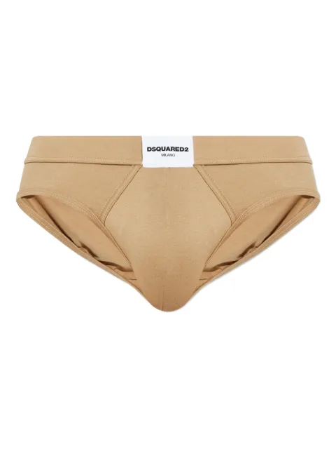 DSQUARED2 logo-patch briefs