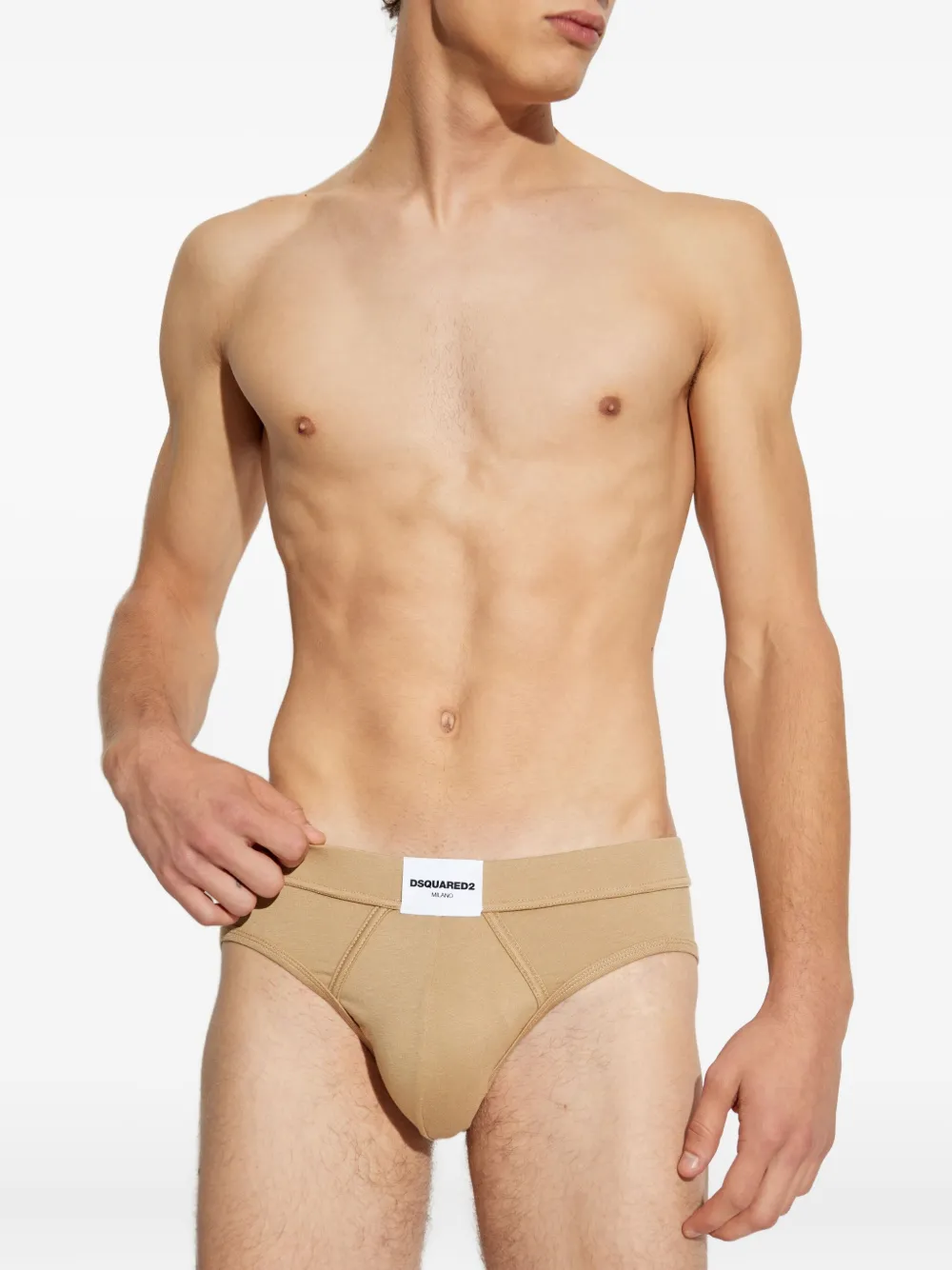 DSQUARED2 Slip mit Logo-Patch | Image 2