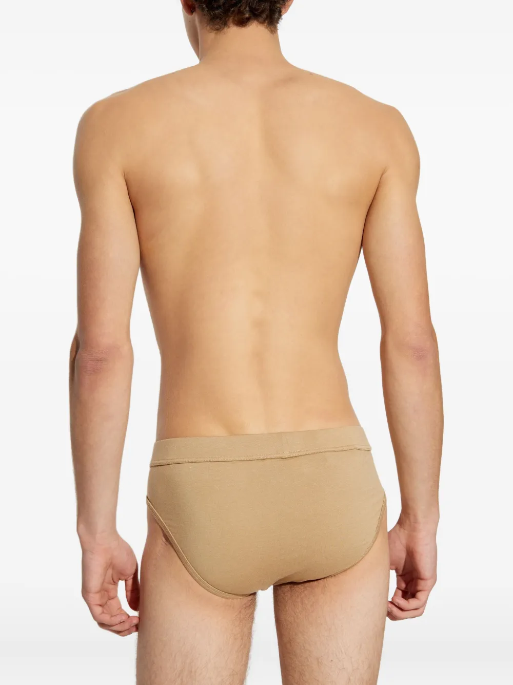Dsquared2 Logo-patch Briefs In Neutral