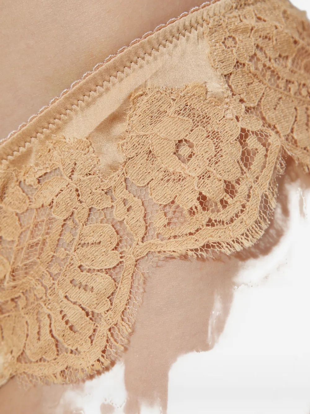 Dsquared2 Lace-detail Briefs In Neutral