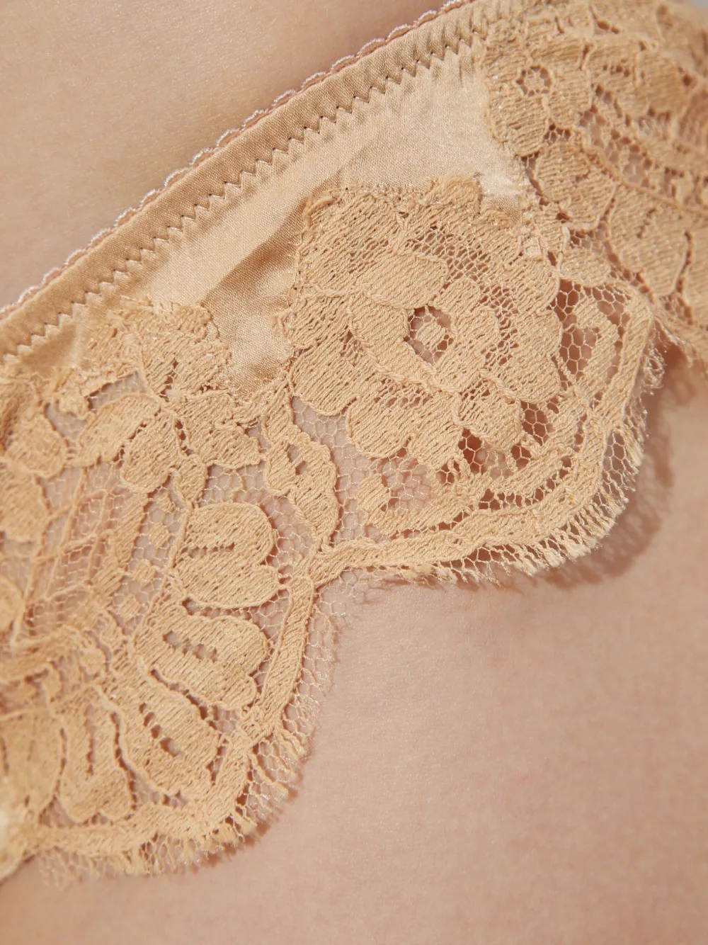 DSQUARED2 Slip met kanten detail Beige