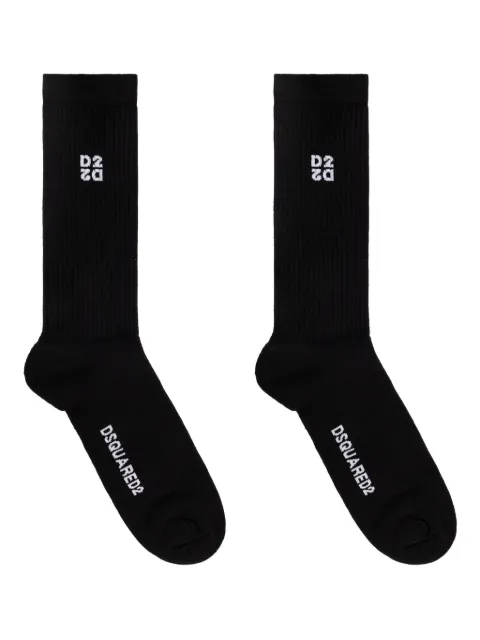 DSQUARED2 logo-detail socks