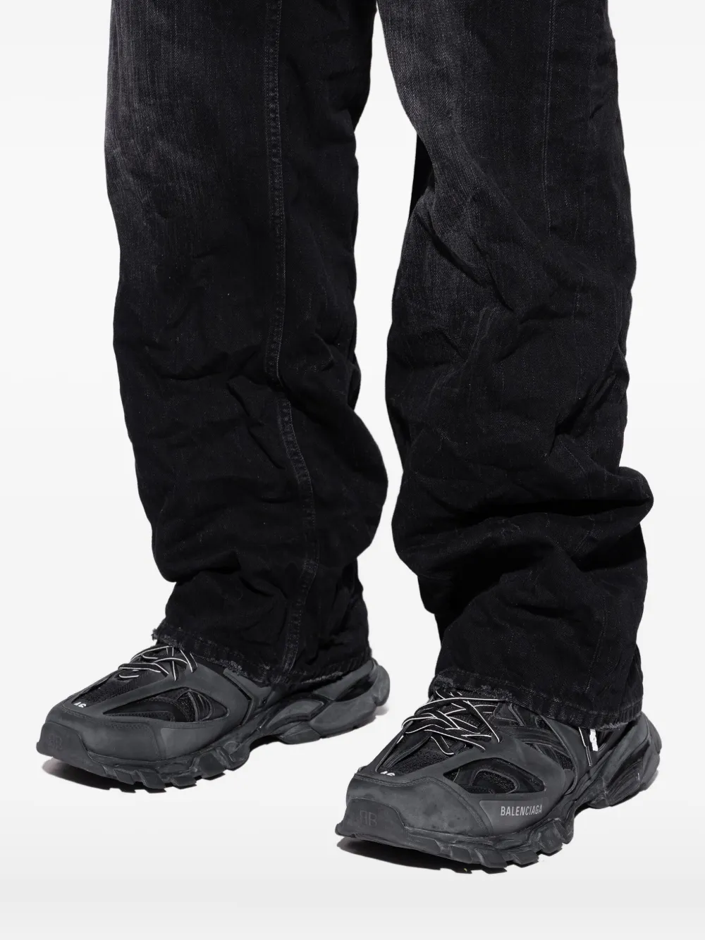Balenciaga Sneakers met uitgesneden detail Zwart