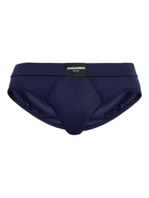 DSQUARED2 logo-patch briefs