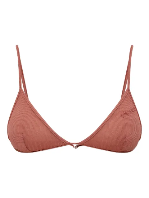 DSQUARED2 logo-embroidered bra
