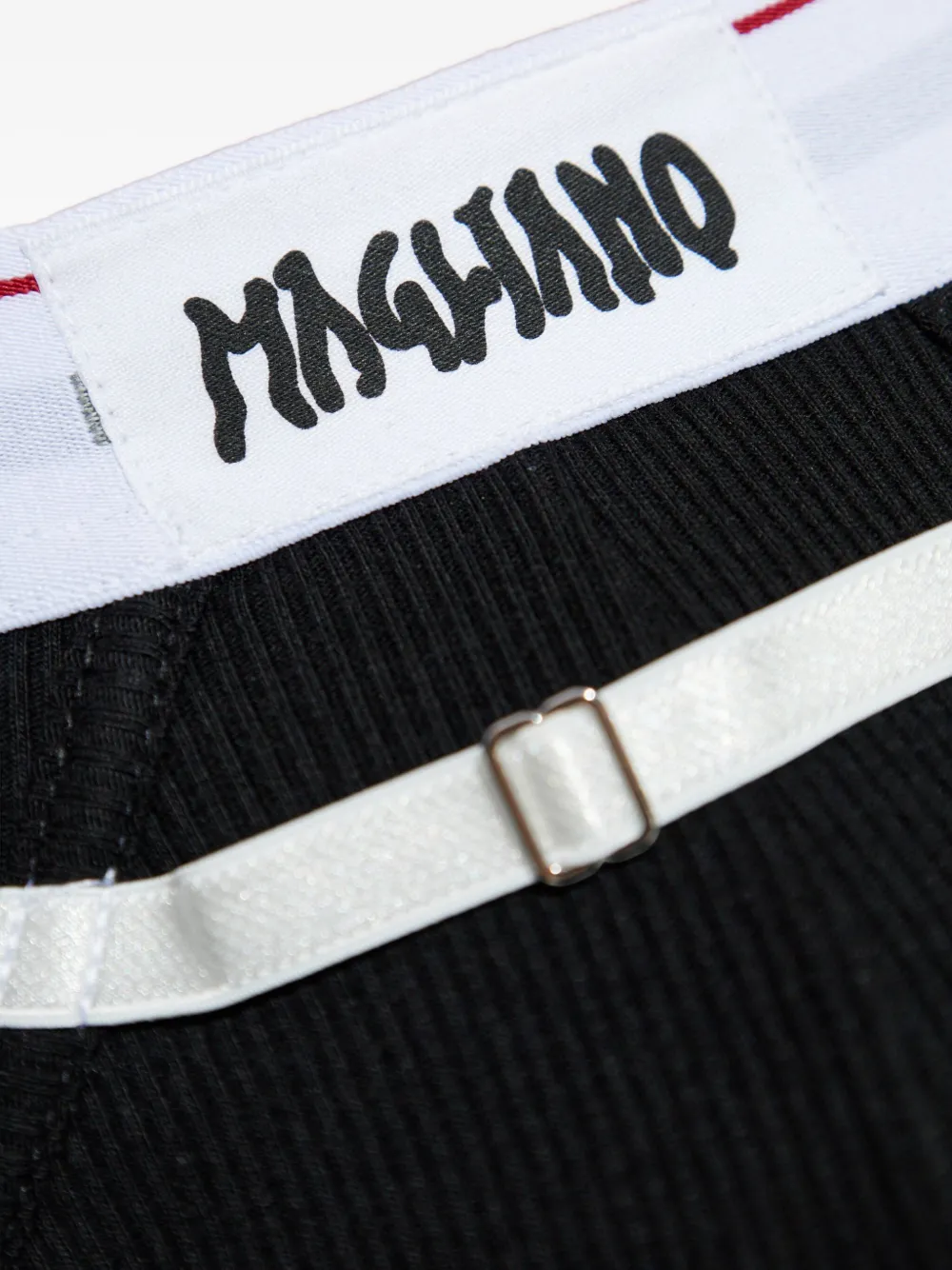 Dsquared2 X Magliano Buckle-detail Briefs In Black