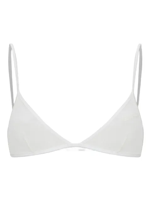 DSQUARED2 logo-embroidered bra