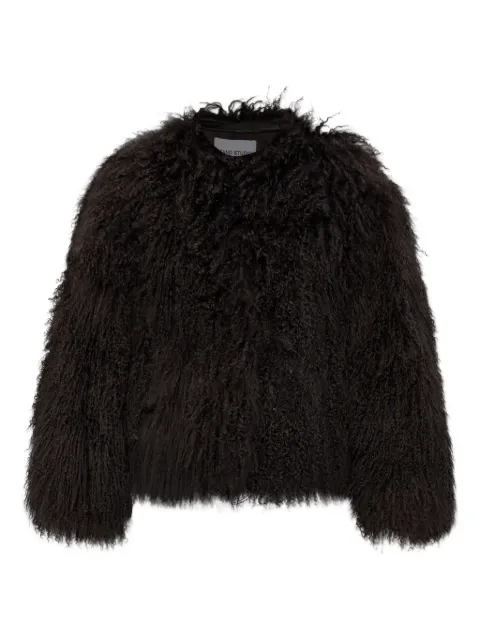 STAND STUDIO lamb-fur jacket