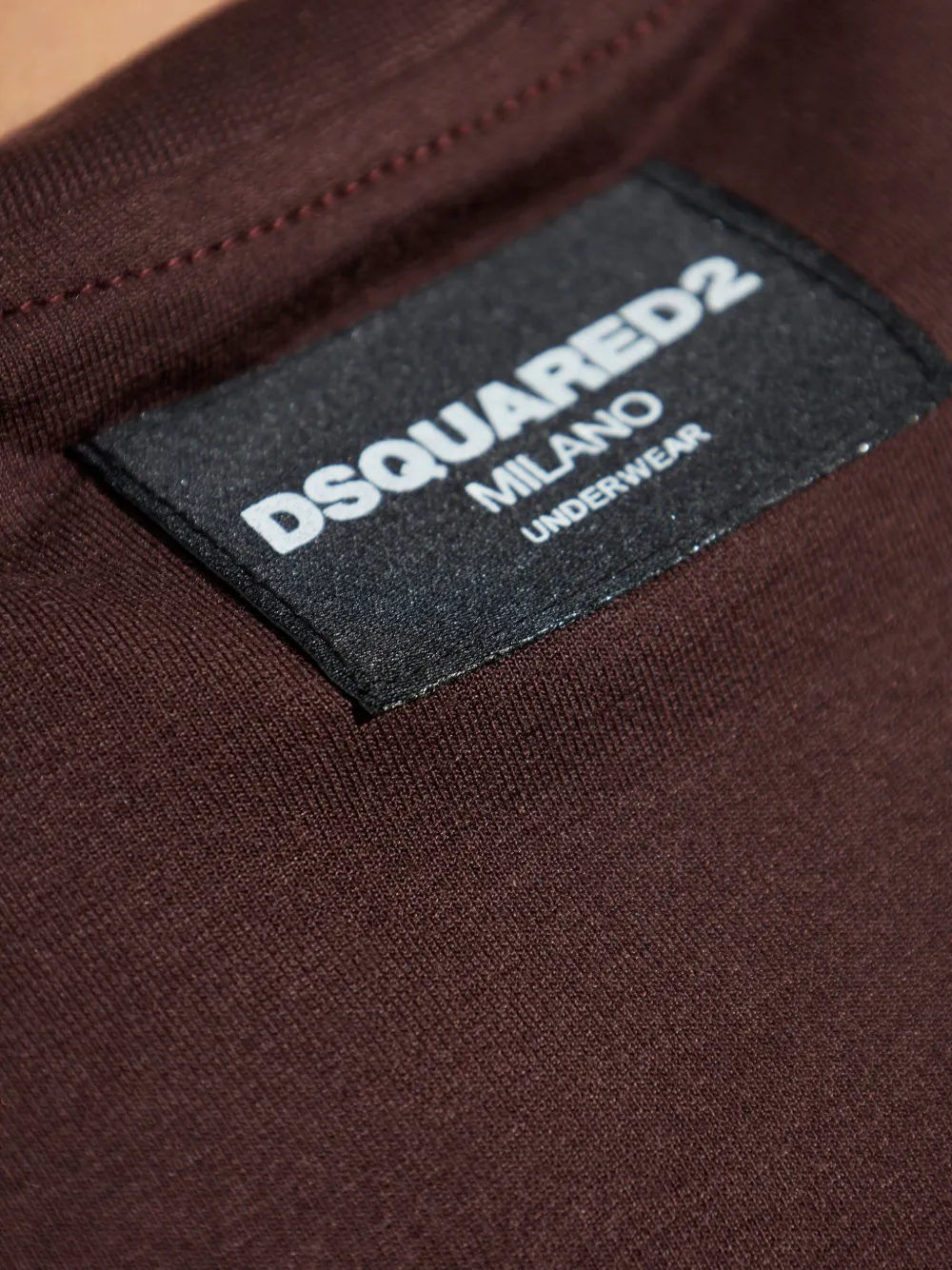 Dsquared2 Crew-neck T-shirt In Brown