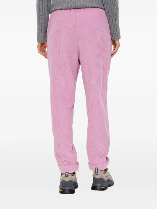 American Vintage Corduroy PADO137H25 Trousers Pink FARFETCH SK