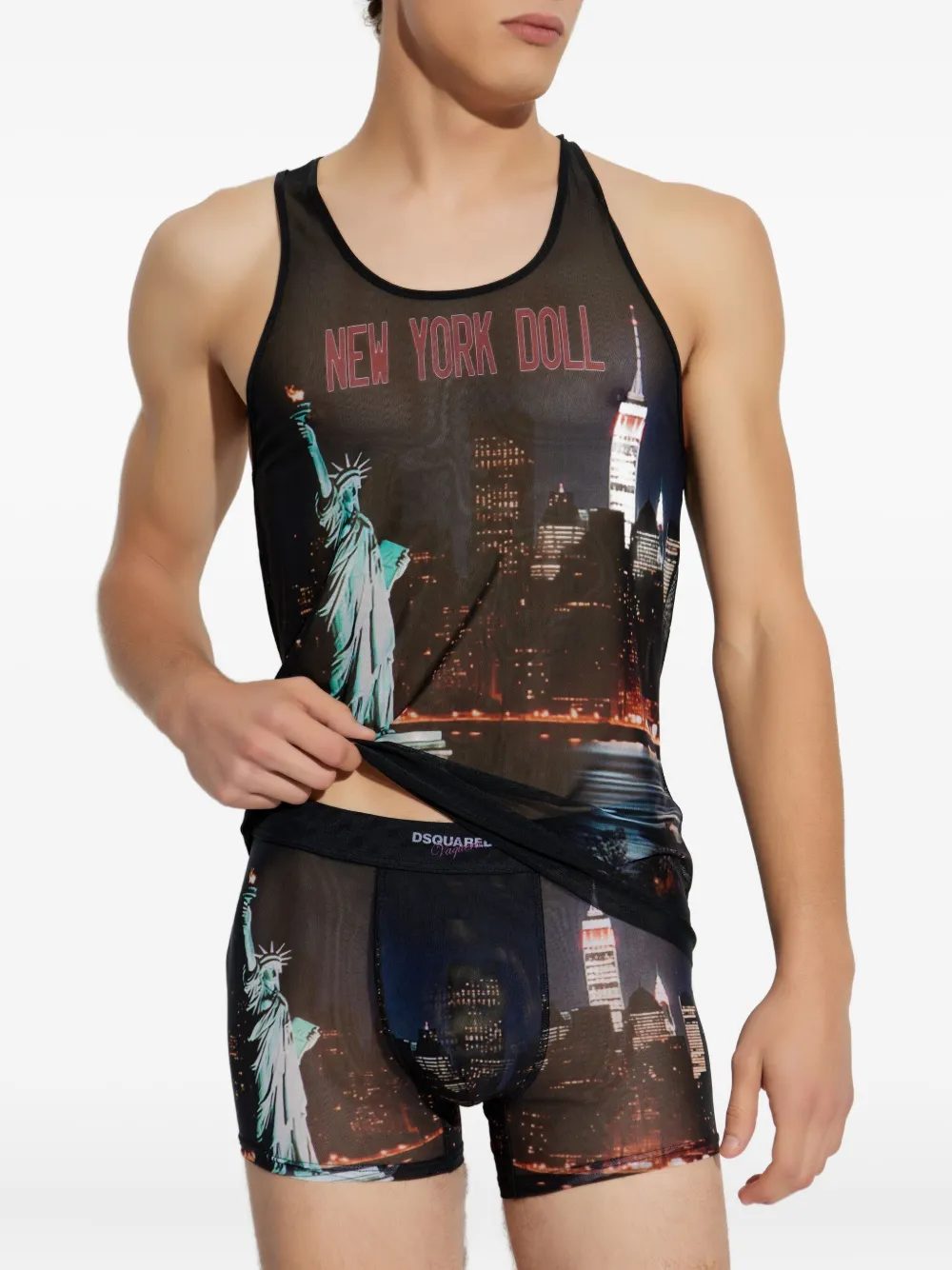 DSQUARED2 graphic-print tank top | Vests & Tank Tops | Image 2