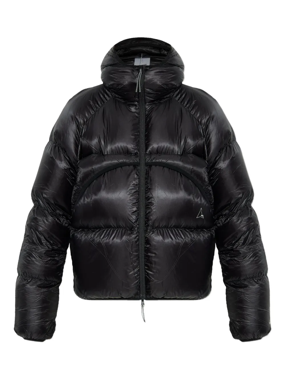 ROA Lithe hooded puffer jacket | Black | Image 1