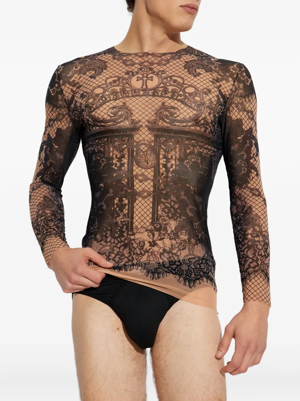 DSQUARED2 Tattoo T-shirt - Bruin