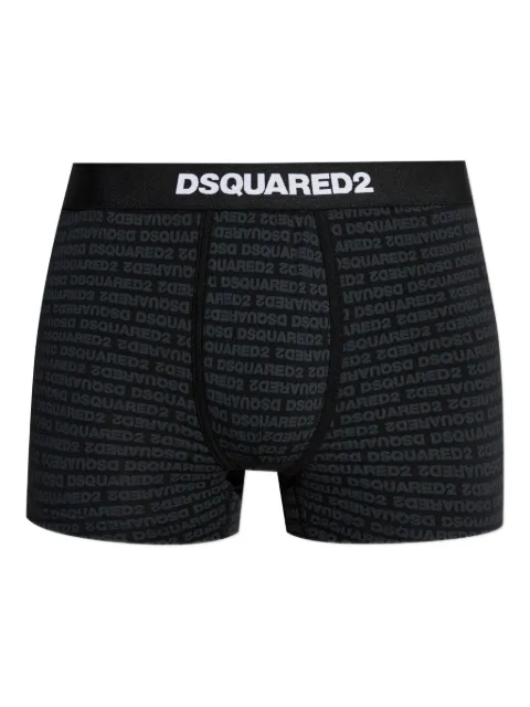 DSQUARED2 logo-pattern boxers