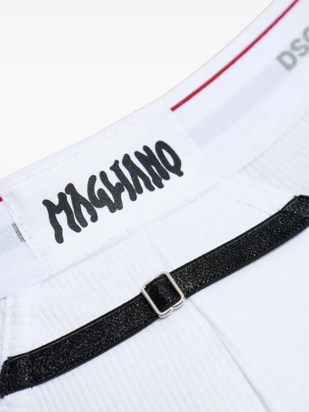 Dsquared2 X Magliano Buckle-detail Briefs In White