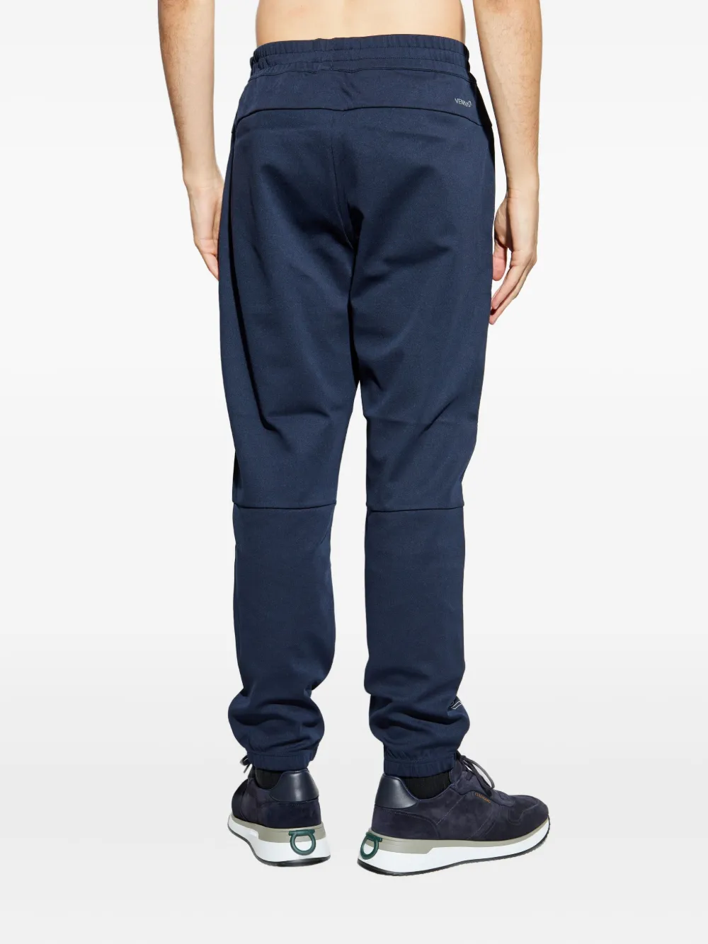 Ea7 Emporio Armani Trainingsbroek met logoprint Blauw
