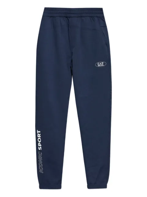 Ea7 Emporio Armani logo-print track pants