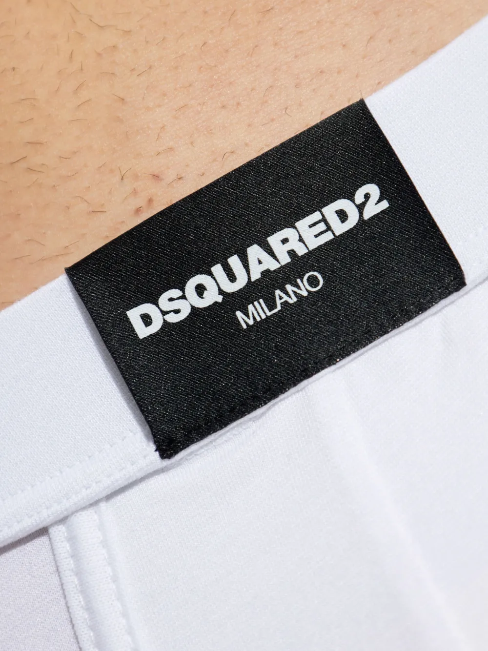 Dsquared2 Logo-patch Boxers In White