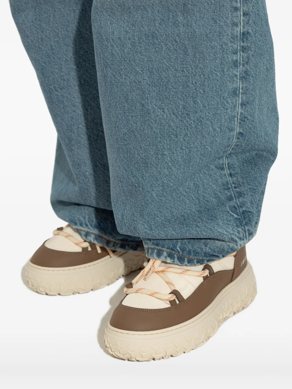 Inuikii Gewatteerde sneeuwlaarzen Wit