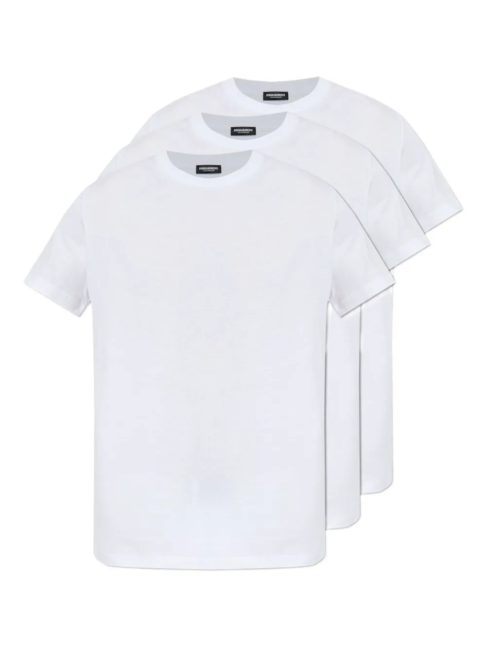DSQUARED2 cotton T-shirt (pack of three) | White | Image 1