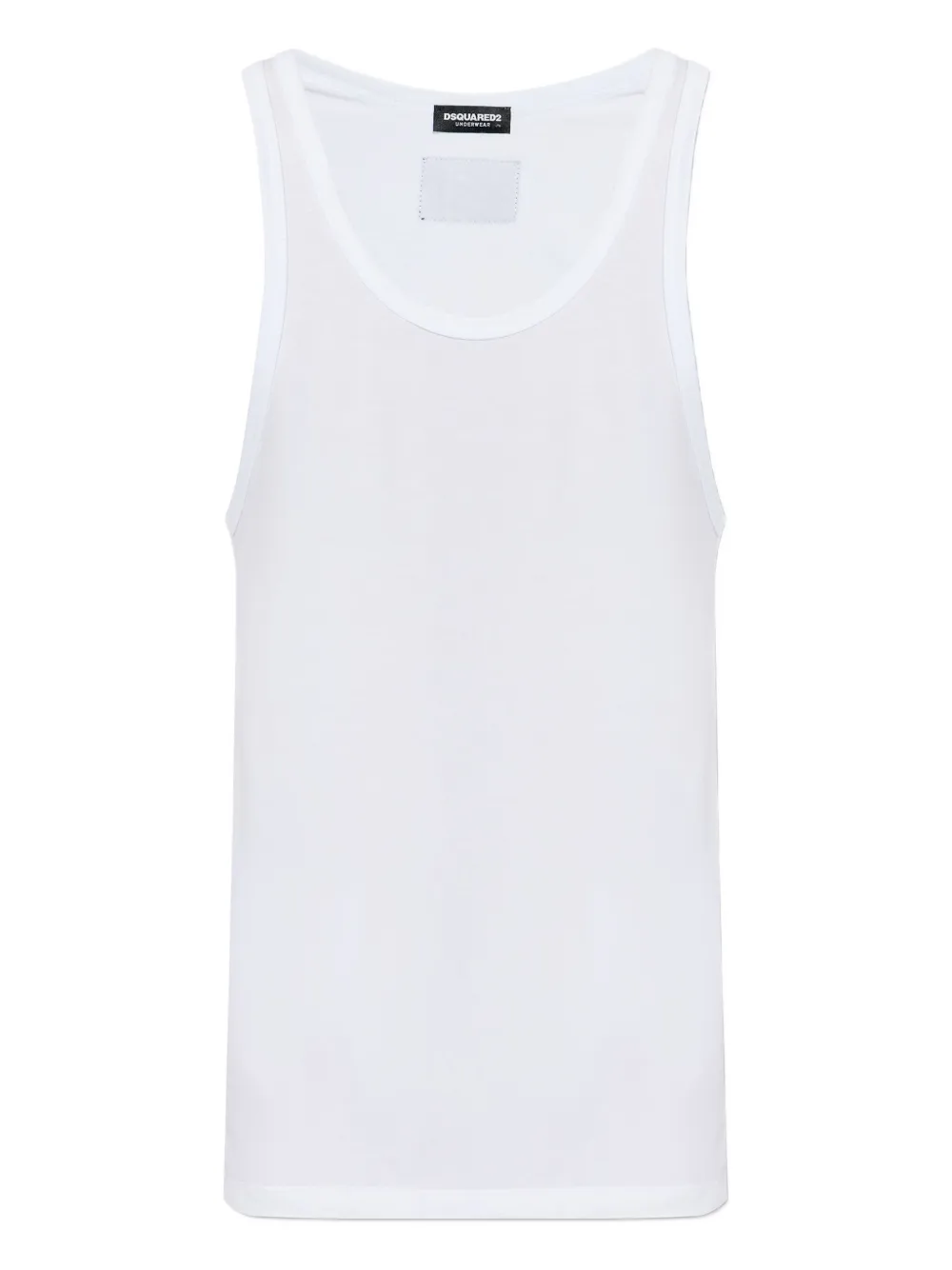 DSQUARED2 logo-patch vest | White | Image 1