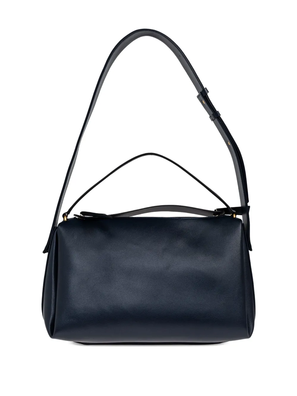 Neous Scorpius Zip Leather Tote Bag In Blue