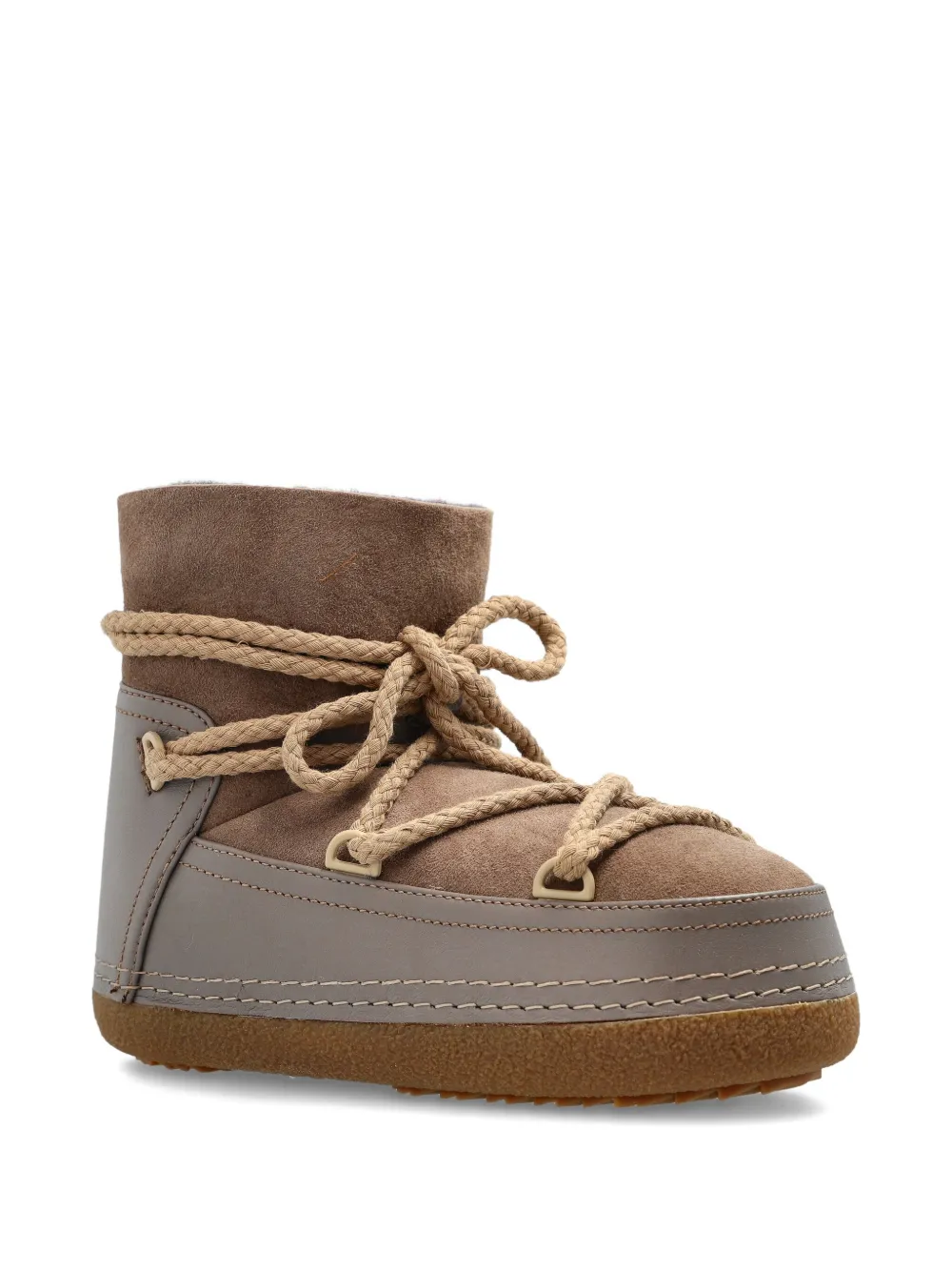 Inuikii rope detail sneakers - Bruin