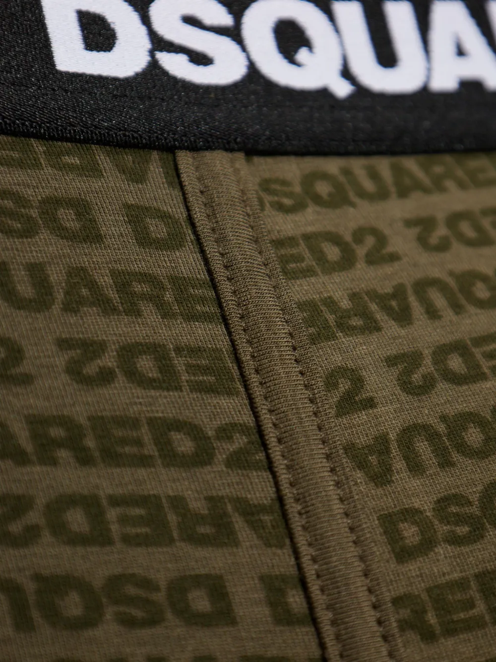 Dsquared2 Logo-pattern Boxers In Gray
