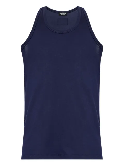 DSQUARED2 logo-patch vest