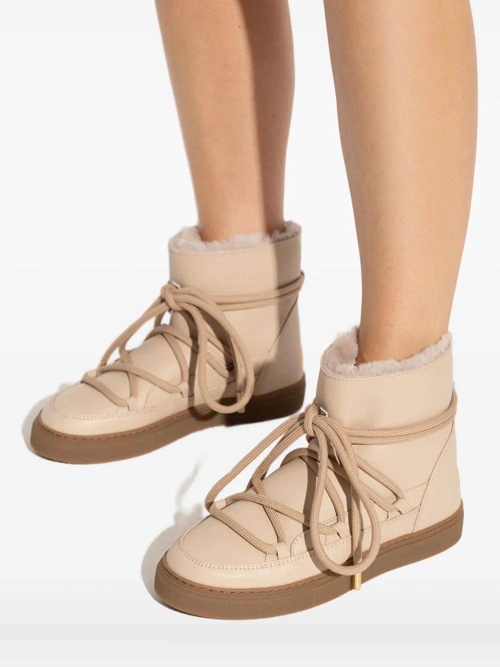 Inuikii Lace-up Sneakers In Neutral