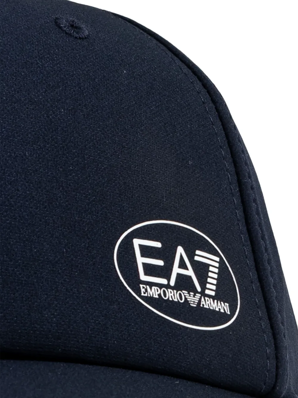 Ea7 Emporio Armani Honkbalpet met logo Blauw