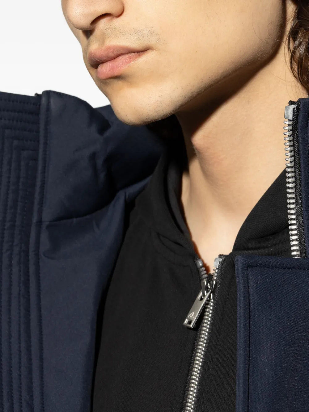 Ea7 Emporio Armani Honkbalpet met logo Blauw