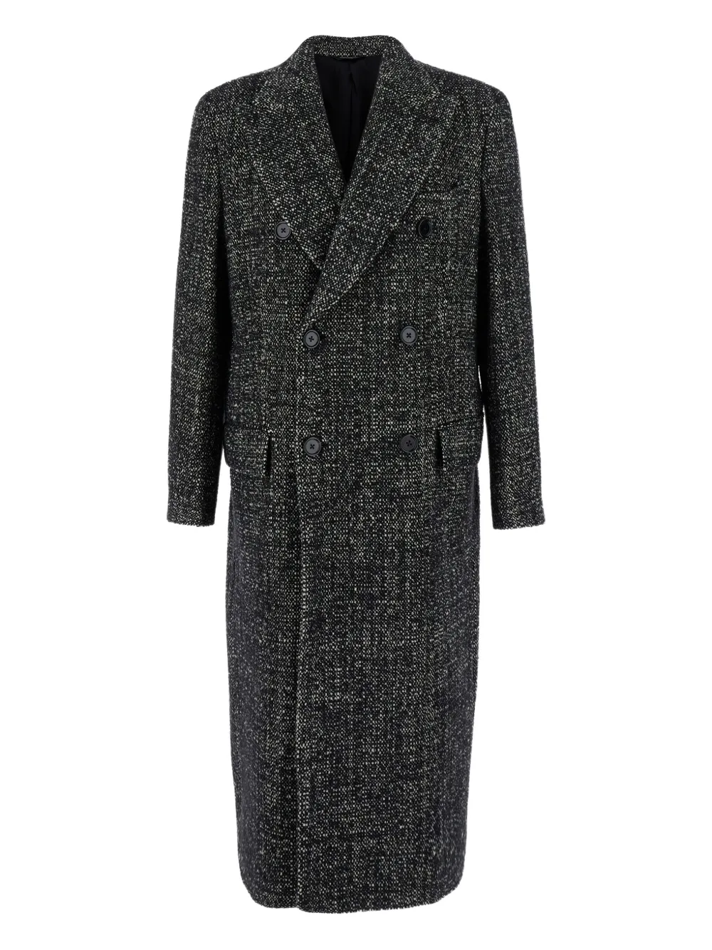 Dolce & Gabbana double-breasted coat - グレー Dolce & Gabbana double-breasted coat - グレー