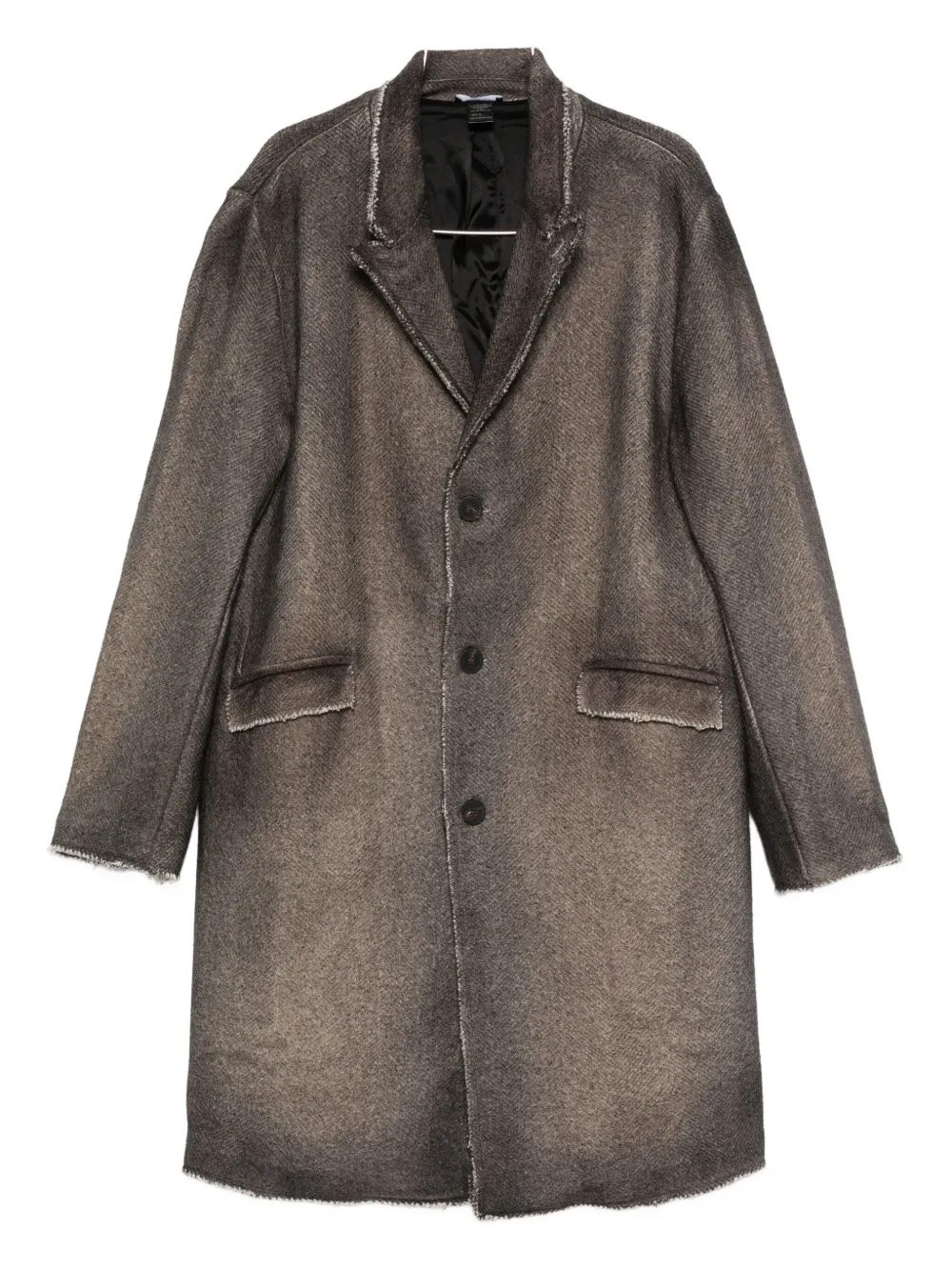 Avant Toi front-button coat | Brown | Image 1