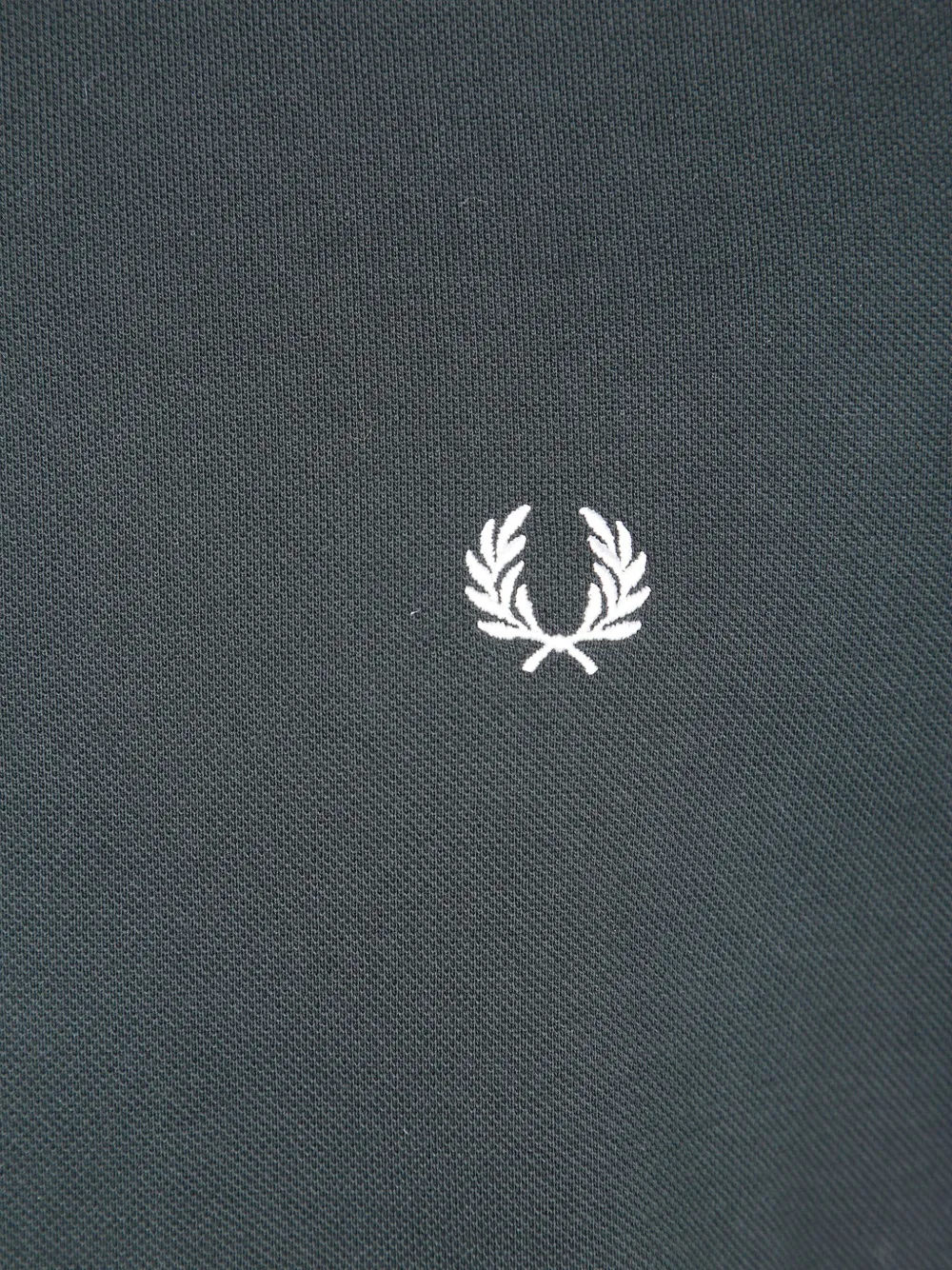 Fred Perry Logo-detail Polo Shirt In Gray
