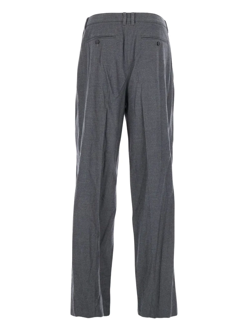 DUNST pleated-front trousers - Grijs