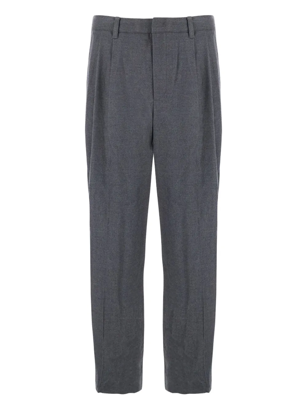 Dunst Pleated-front Trousers In Gray