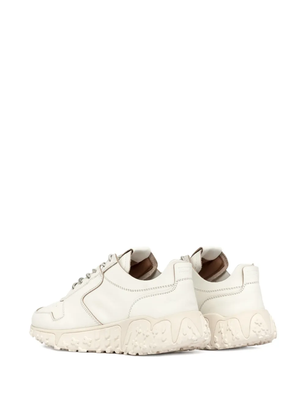 Buttero panelled sneakers Wit
