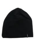 Album Di Famiglia Kids logo-label beanie - Black