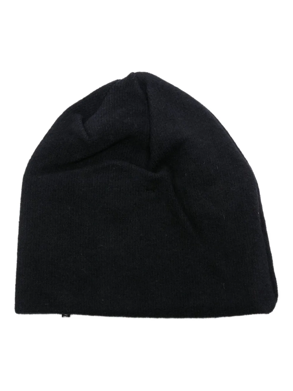 Album Di Famiglia Kids logo-label beanie - Zwart