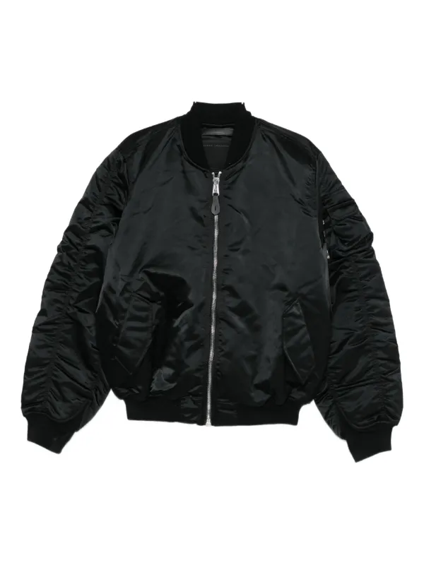 Alpha Industries MA-1 UV ジップジャケット | ブラック | FARFETCH JP