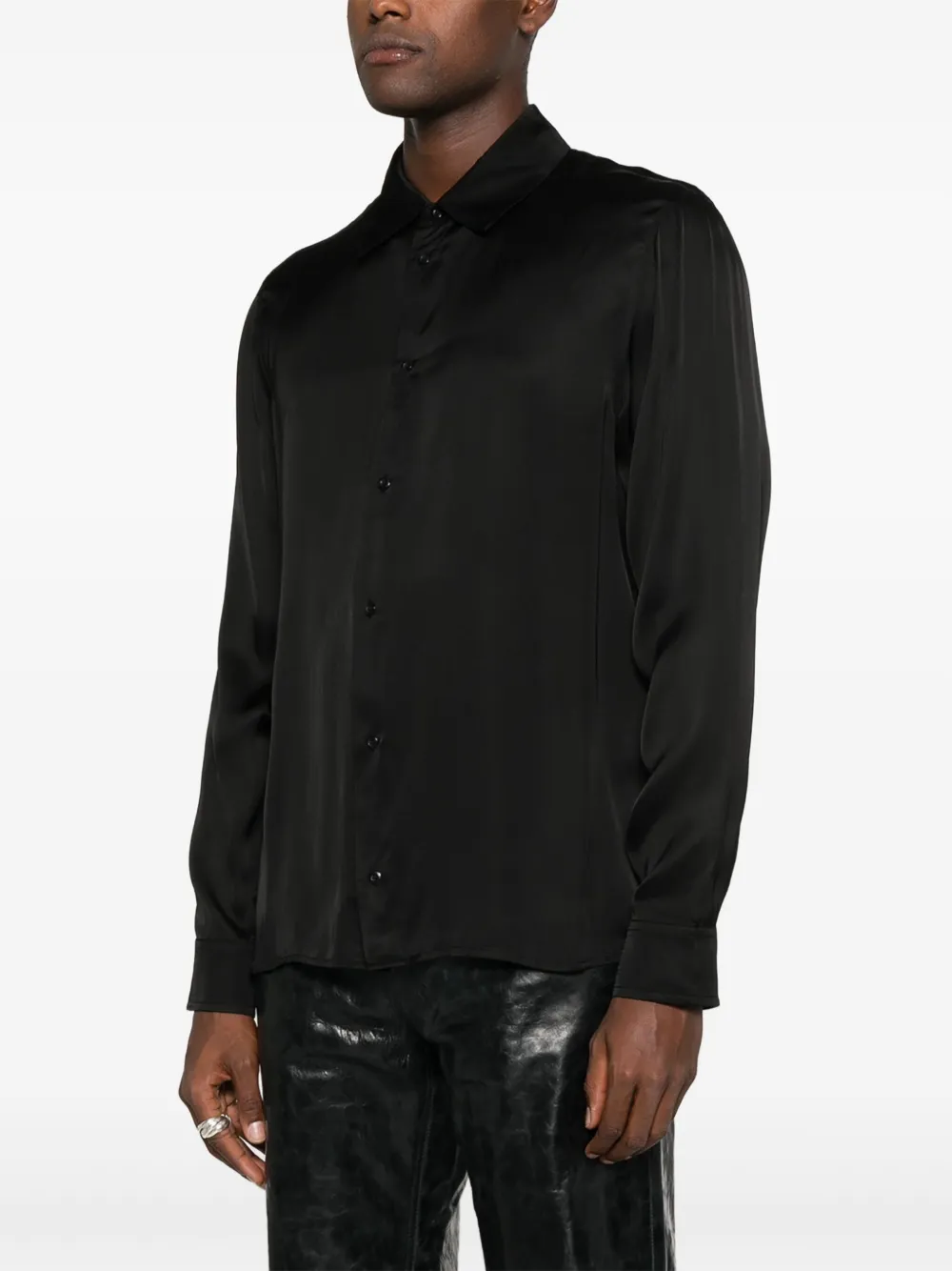  Won Hundred Adriel Shirt - Black 