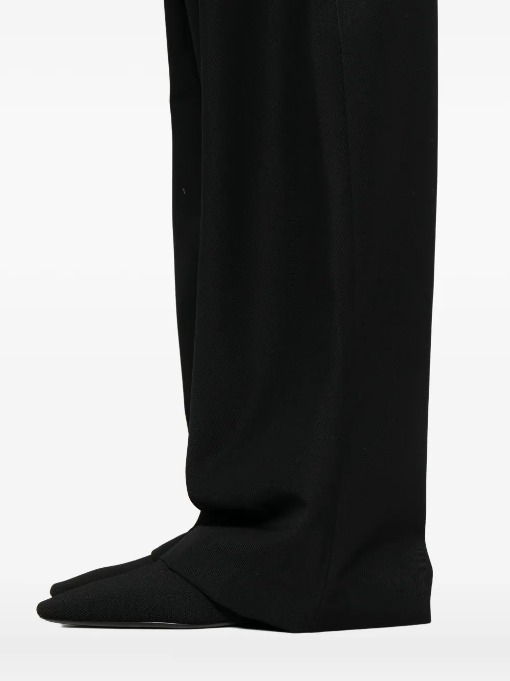 Won Hundred Lulu Pleated Trousers In Black