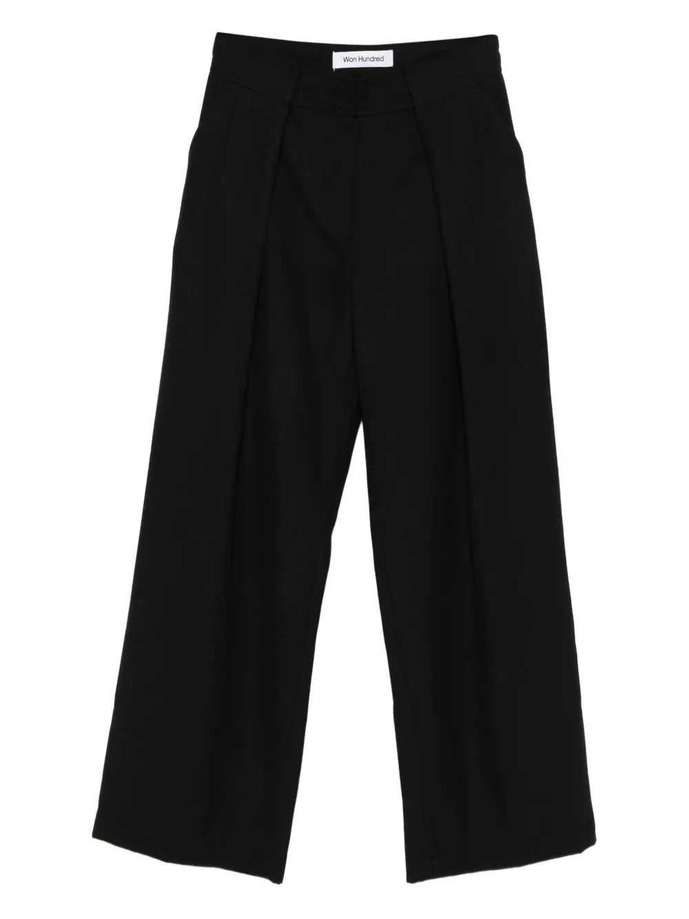 Won Hundred Lulu pleated  trousers | Black | Image 1