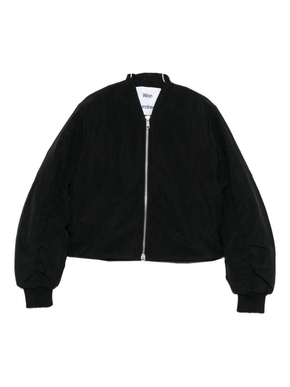Won Hundred Opal Bomber Jacket In Black
