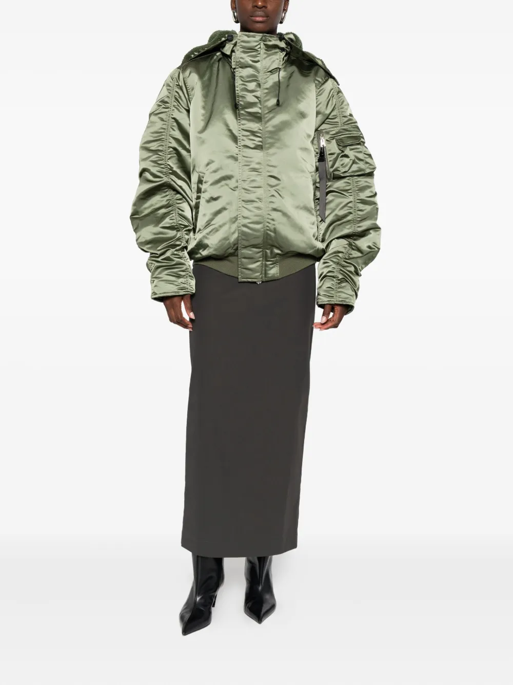 Alpha Industries N-2B Base jack Groen