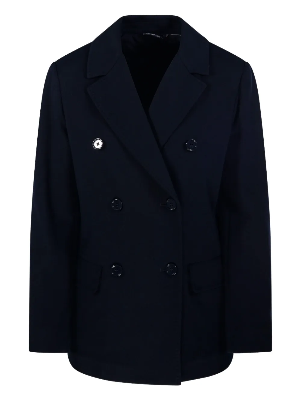 'S Max Mara double-breasted coat - ブラック 'S Max Mara double-breasted coat - ブラック