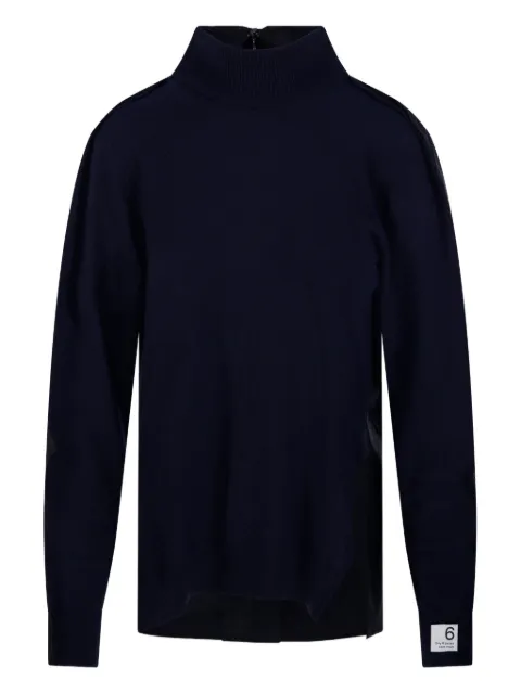 RE CODE high-neck long-sleeved sweater