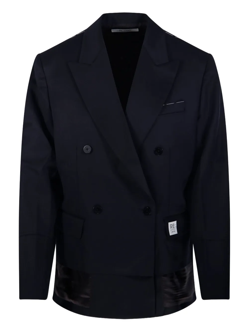 RE CODE double-breasted blazer | Blue | Image 1