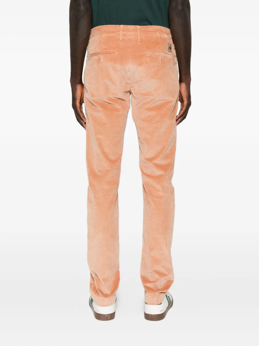 Jacob Cohen Straight Leg Tailored Trousers With In Pink